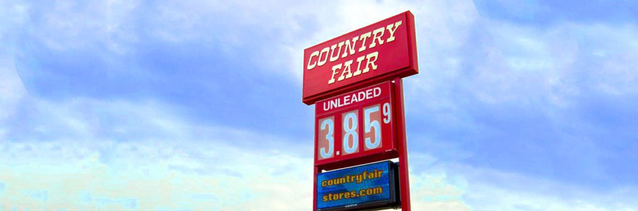 Country fair sign